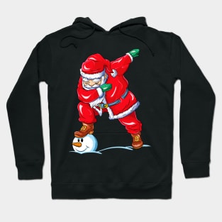 Christmas Dabbing Santa Claus Hoodie